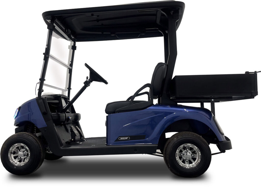 Madjax golf buggy with cargo box